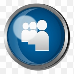Myspace Round Metal Button - Transparent PNG u0026 SVG vector file Circle