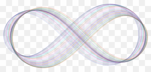 Download Free Png Abstract Prismatic Infinity Symbol Vi - Art