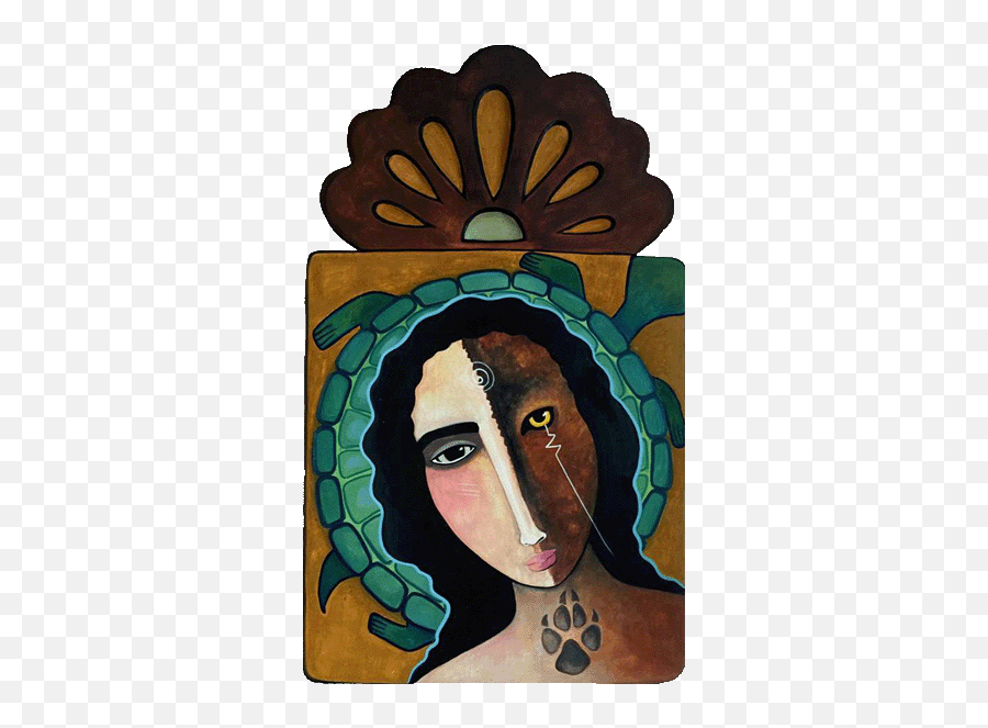 Virginia Maria Romero Sold Artwork - Fine Arts Png,Our Lady Of Czestochowa Icon