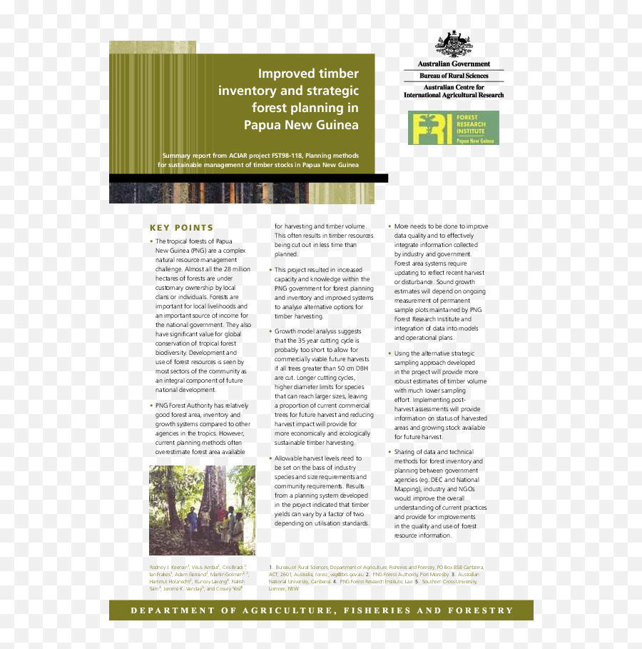 Pdf Improved Timber Inventory And Strategic Forest Planning - Office For Learning And Teaching Png,Forest Trees Png