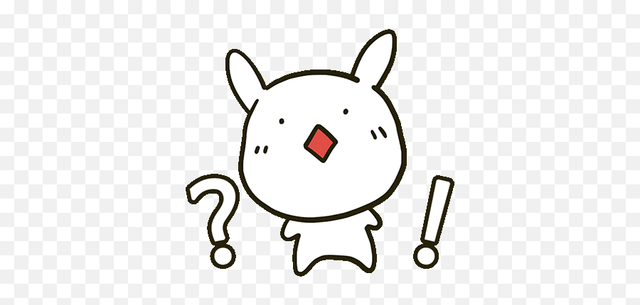 Cute Rabbit Sticker - Cute Rabbit Fun Discover U0026 Share Gifs Png,Rabbit Face Icon