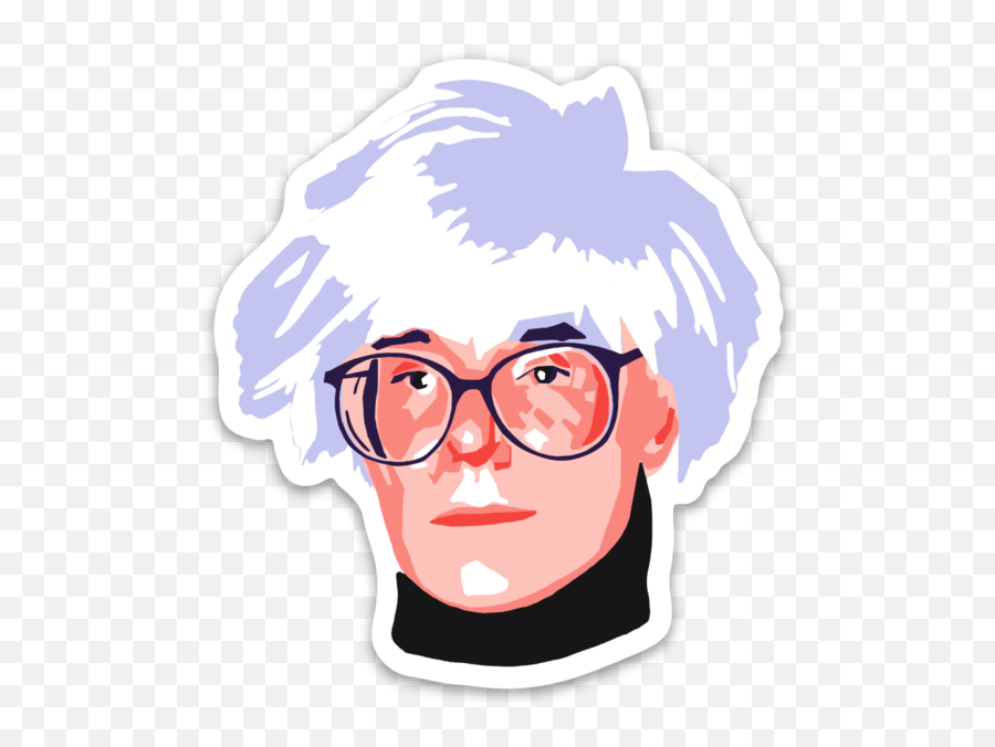 Andy Warhol Sticker U2014 Crystal Moody Art U0026 Design Png Sale