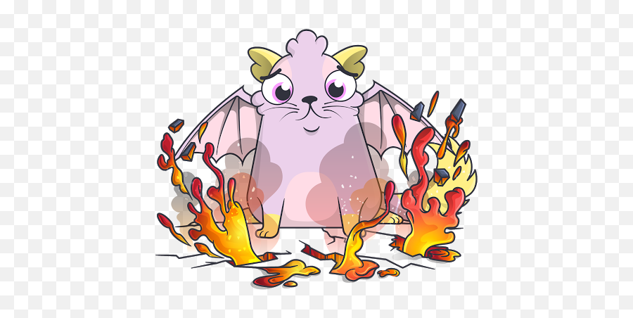 Nana Magnificentbest - Cryptokitties Currently 00293 Eth Cartoon Png,Chester Cheetah Png