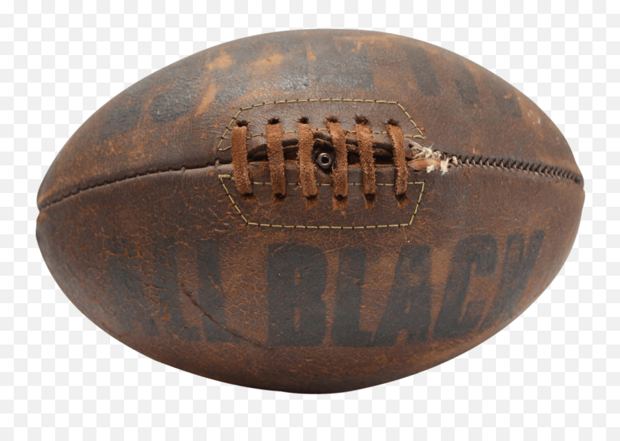 Brown Vintage Rugby Ball Transparent - Vintage Rugby Ball Png,Rugby Ball Png