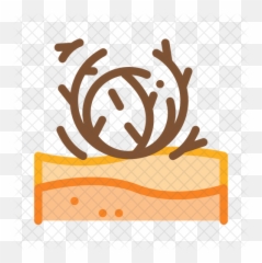Tumbleweed Icon Of Colored Outline - Tumbleweed Ilustration Png,Tumbleweed Png