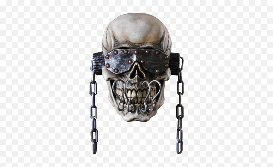 Megadeth Vic Rattlehead Mask - Vic Rattlehead Face Mask Png,Megadeth Logo Png