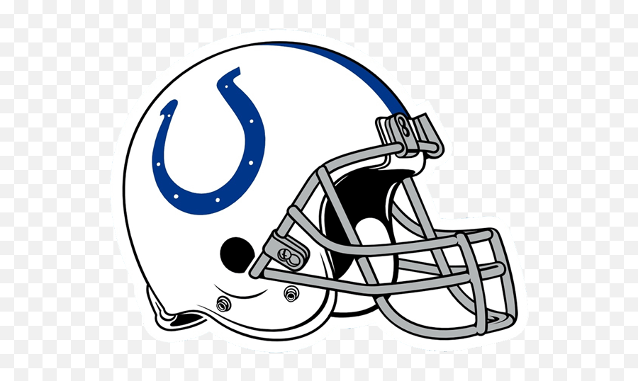 Indianapolis Colts Helmet Png Clipart - Indianapolis Colts Helmet,Colts Logo Png