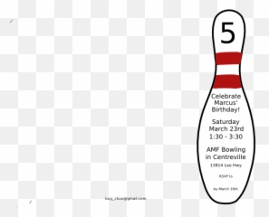 Bowling Pin 2 Clip Art - Vector Clip Art Online Kegel Bilder Kostenlos Png,Bowling Pin Png