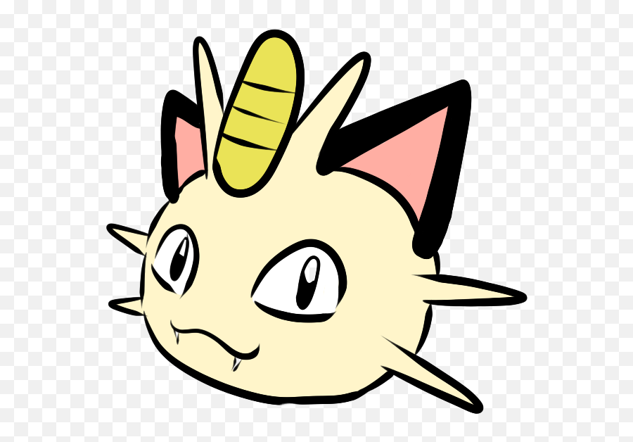 Download Hd Meowth - Cartoon Transparent Png Image Nicepngcom Clip Art,Meowth Png