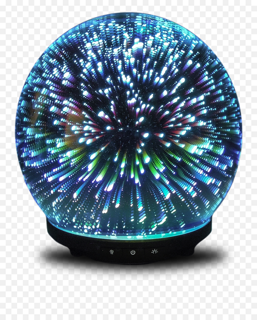 Download Ultrasonic Glass Diffuser With 3d Led Light Effect - Led Light Effect Png,Light Effects Png