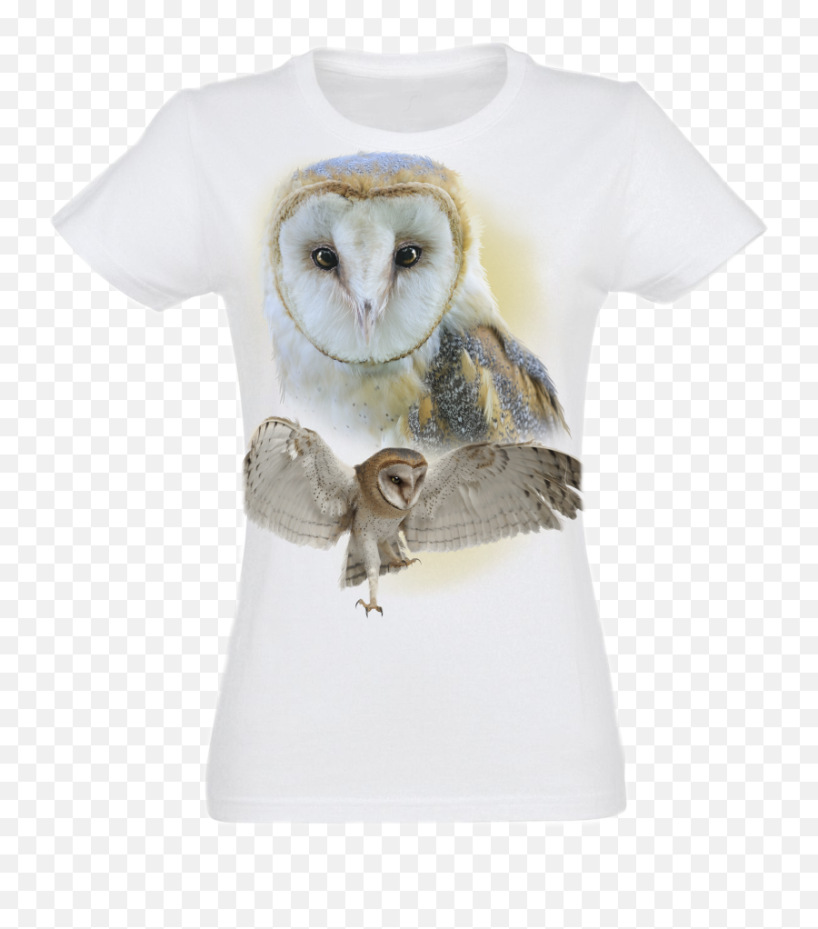 Barn Owl T - Shirt Women U2013 Ralf Nature Barn Owl T Shirt Png,Barn Owl Png