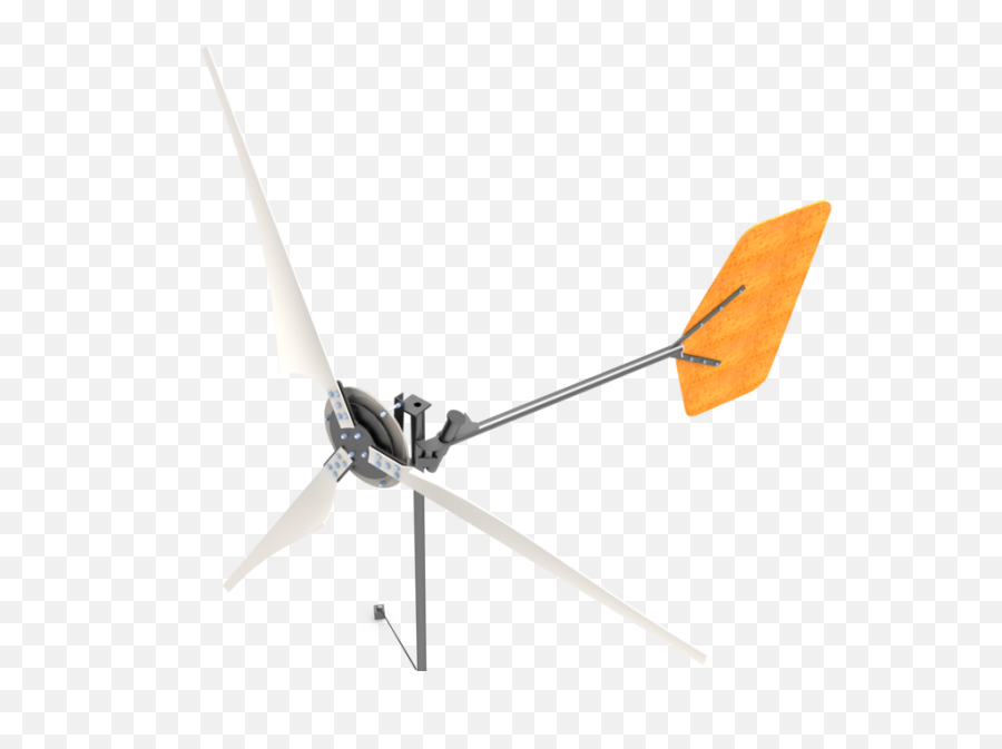 Hawt Horizontal Axis Wind Turbine 3d Cad Model Library - Propeller Png,Wind Turbine Png
