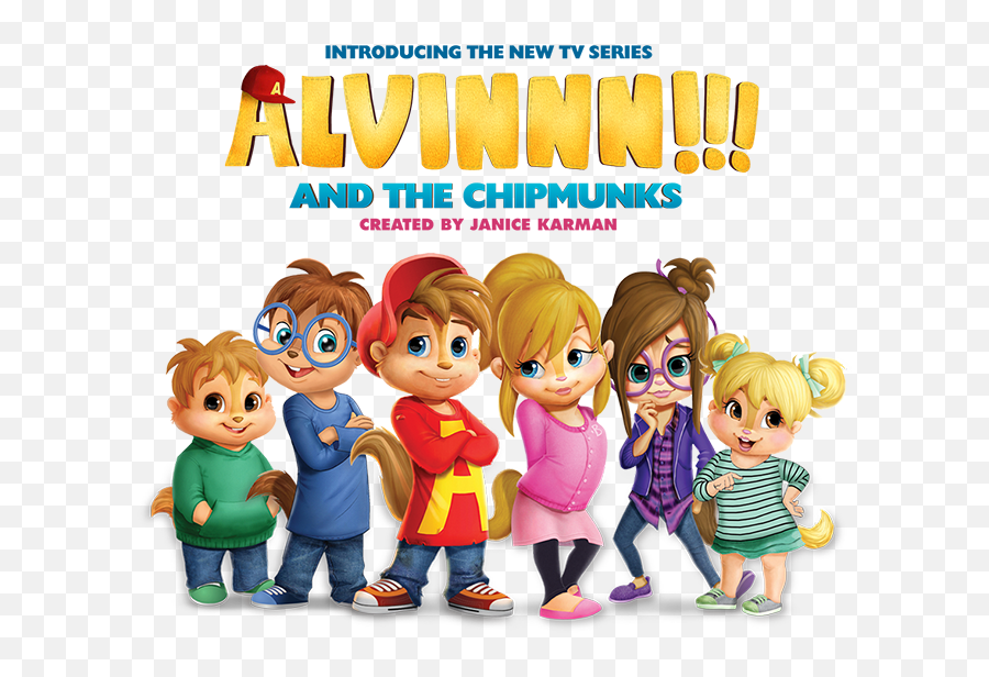 Alvin And The Chipmunks 2015 Tv Series - Alvinnn And The Chipmunks Coloring Pages Png,Alvin Png