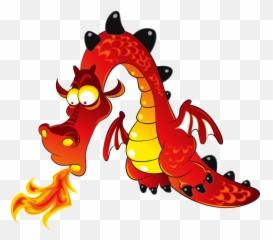 Dragon Royalty - Dragon Breathing Fire Funny Png,Fire Dragon Png