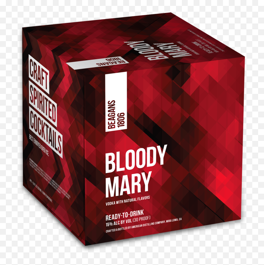 Bloody Mary Beagans 1806 Ready - Box Png,Bloody Mary Png