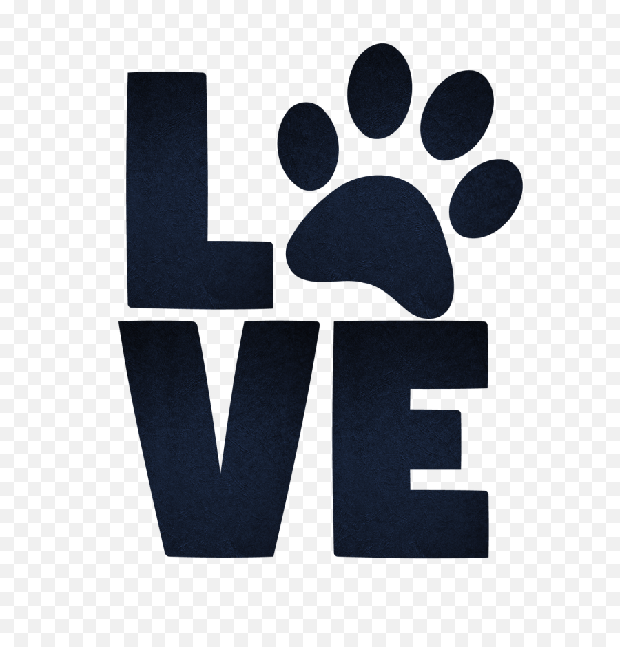 Paw Print Love Paws - Cat Paw Love Png,Paw Print Logo