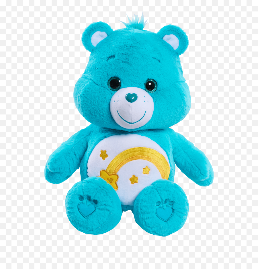 Care Bears Jumbo Plush - Wish Bear Care Bear Plush Png,Care Bear Png