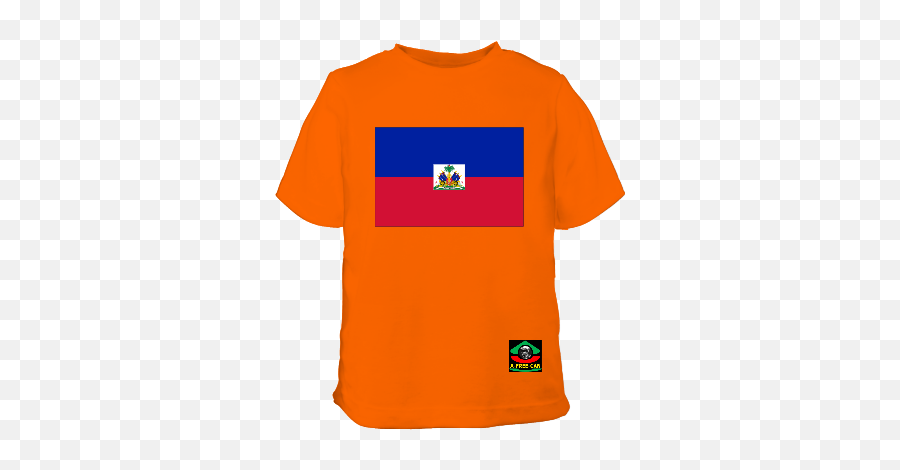 Unisex Tees For Kids Haiti Flag By A - Freecancom Haiti Flag Png,Haitian Flag Png