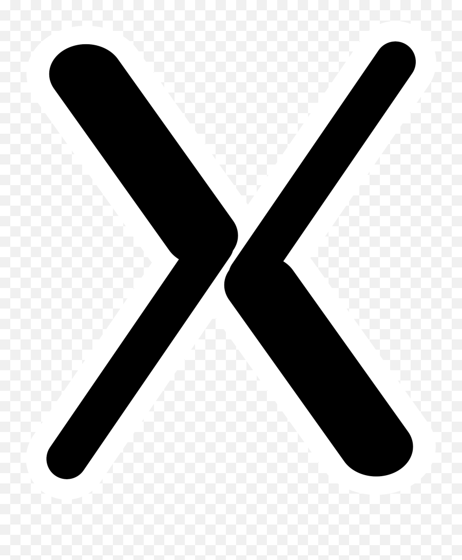 X Letter Png Transparent Images - Black X App Icons,Black X Png