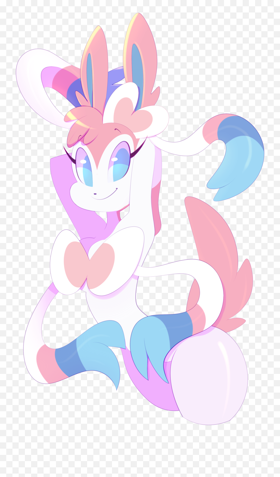 Hd Sylveon Transparent Png Image - Sylveon Furry,Sylveon Png