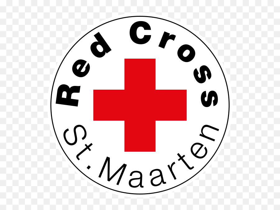 Filered Cross St Maarten Logosvg - Wikimedia Commons Gn Png,Red Cross Transparent