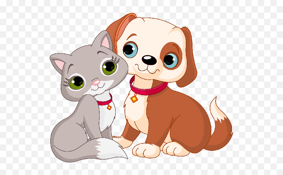 Free Dog And Cat Transparent Download - Transparent Background Pet Clipart Png,Cat Clipart Transparent