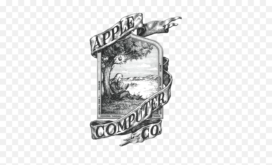 Apple Logo - Apple Computers First Logo Png,Apple Logos