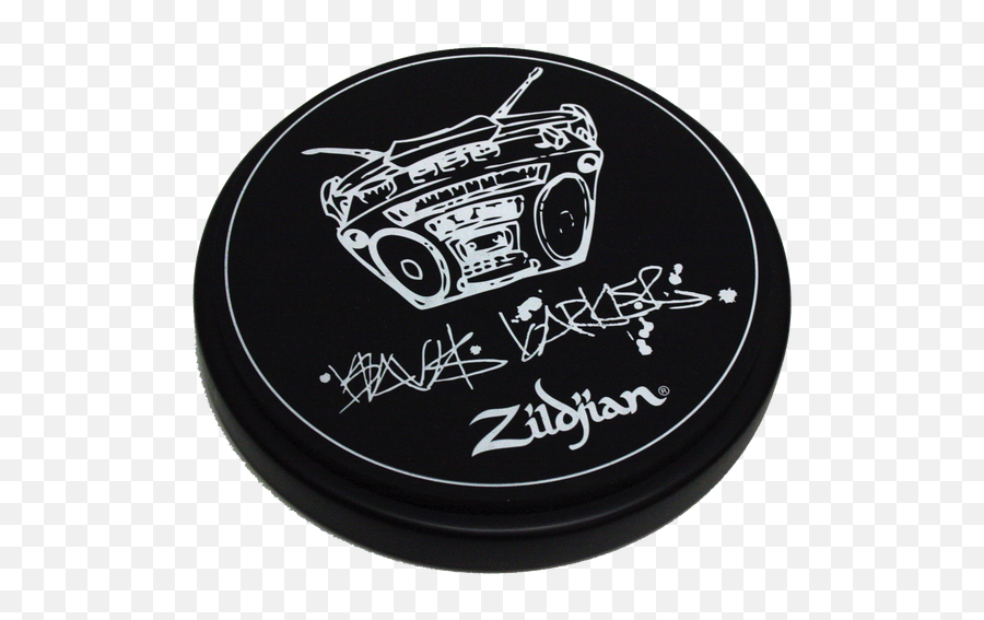 Zildjian 6 Travis Barker Practice Pad - Travis Barker Pad Png,Travis Barker Clothing Line Logo