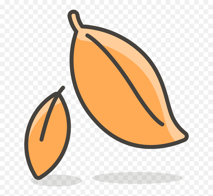 Fallen Leaf Emoji Clipart - Superfood Png,Leaf Emoji Png