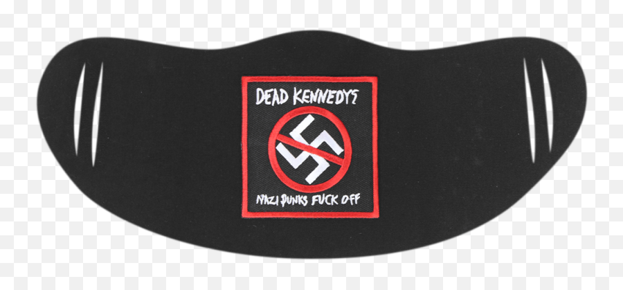 Dk Nazi Punks Fuck Off Black Mask - Dead Kennedys Face Mask Png,Nazi Symbol Png
