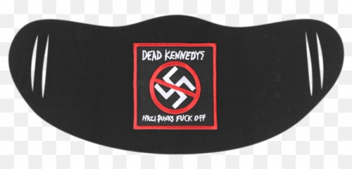 Dk Nazi Punks Fuck Off Black Mask - Dead Kennedys Face Mask Png,Nazi Symbol Png
