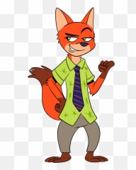 Nick Wilde By Sb99stuff - Nick Wilde Anime Judy Hopps Png,Nick Wilde Png