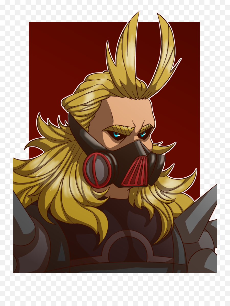 Ask - Villain All Might Fanart Png,All Might Transparent