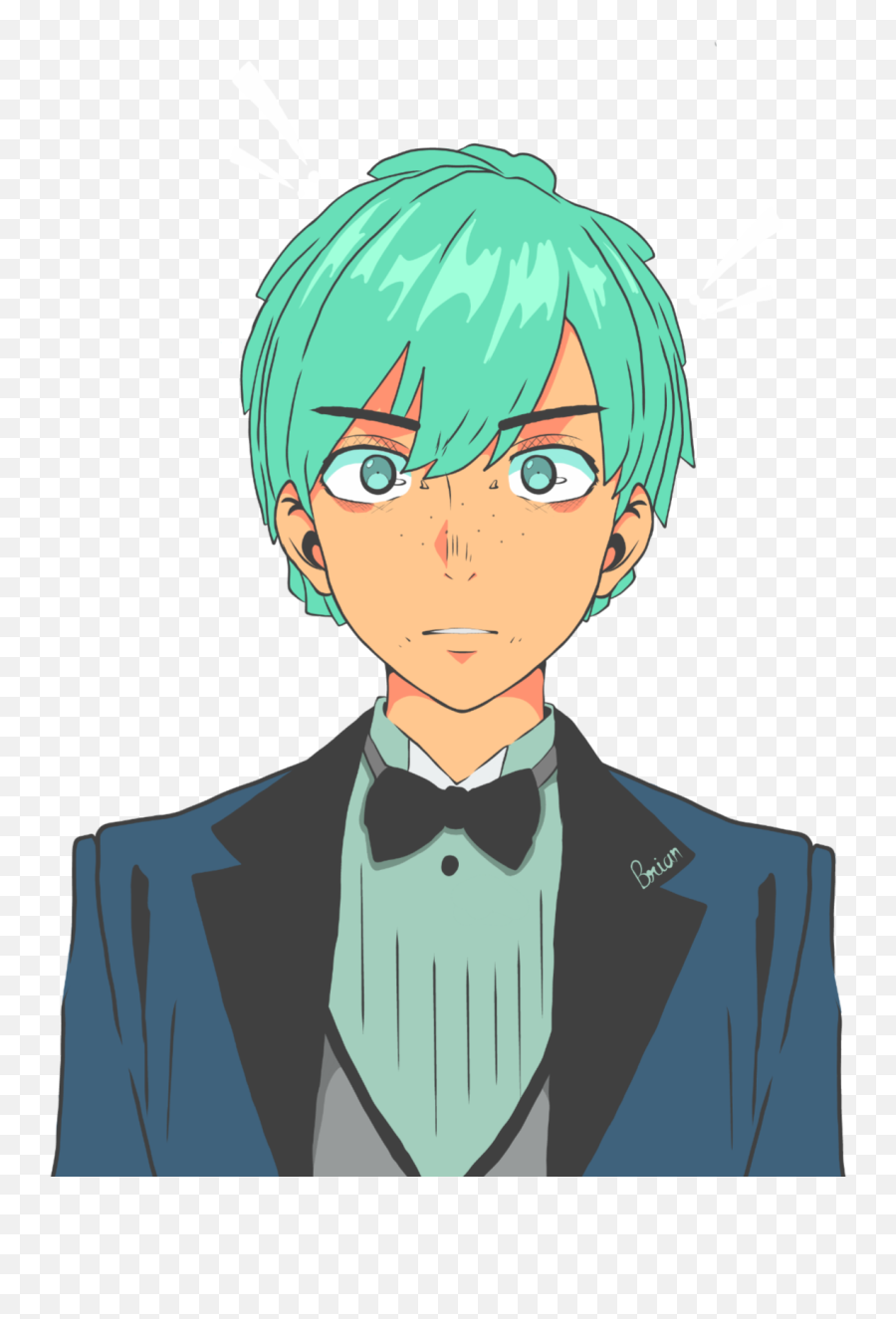 Say Cheese Made Using Adobe Illustrator Draw Animesketch - Tuxedo Png,Haise Sasaki Icon