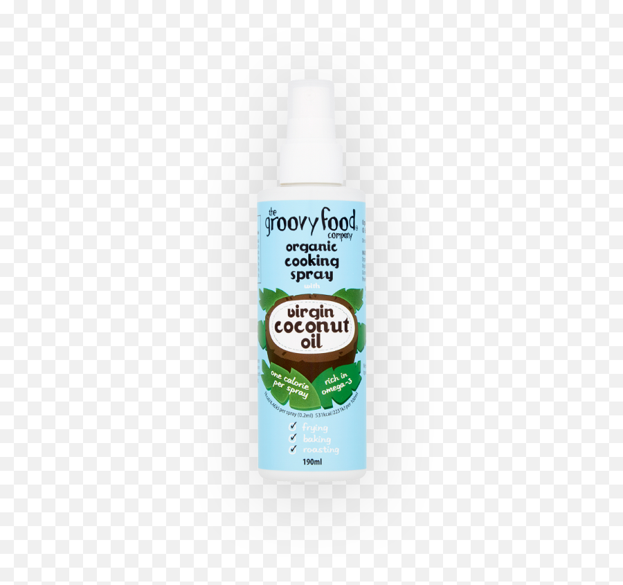 Groovy Food Organic Cooking Spray With Virgin Coconut Oil - Household Supply Png,Cooking Oil Icon