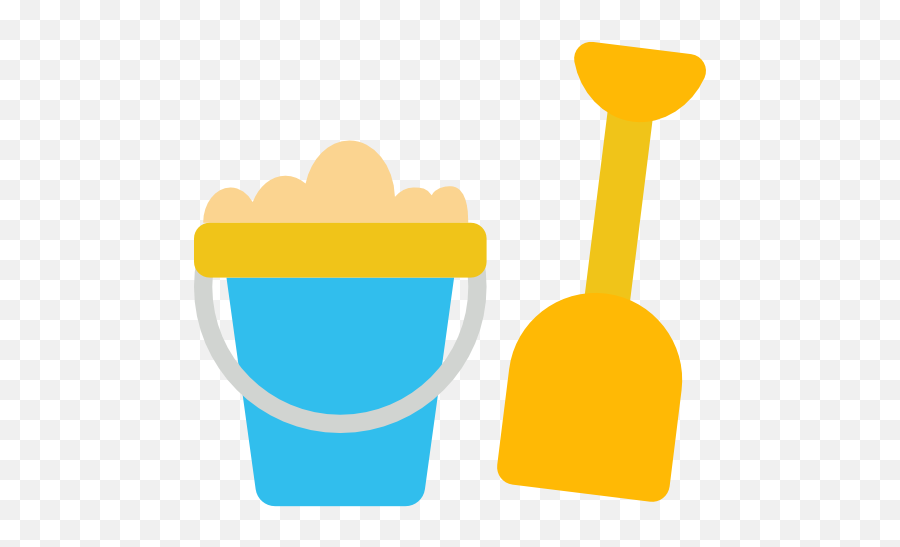 Bucket Scoop Tools Toy Sand Toys Child Summer - Clean Png,Scoop Icon