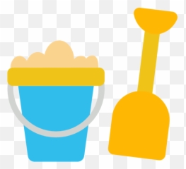 Bucket Scoop Tools Toy Sand Toys Child Summer - Clean png