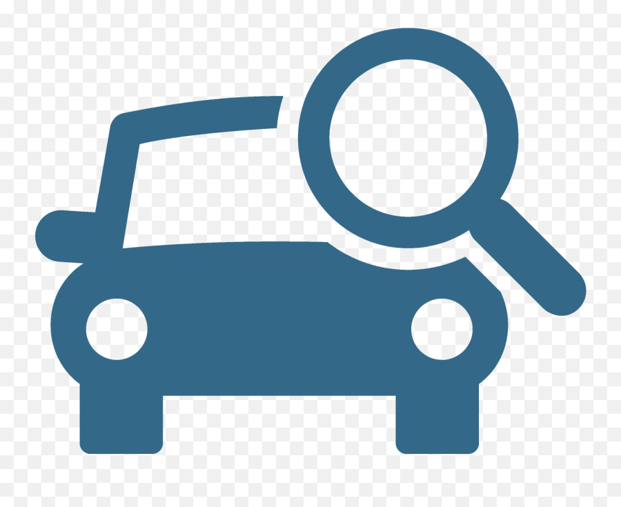 Car Search Icon Png Clipart - Car Inspection Icon Png,Blue Search Icon