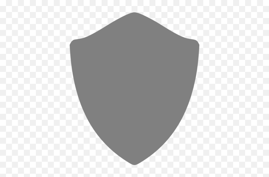 Gray Shield Icon - Icone Shield Png,Shield Icon Transparent