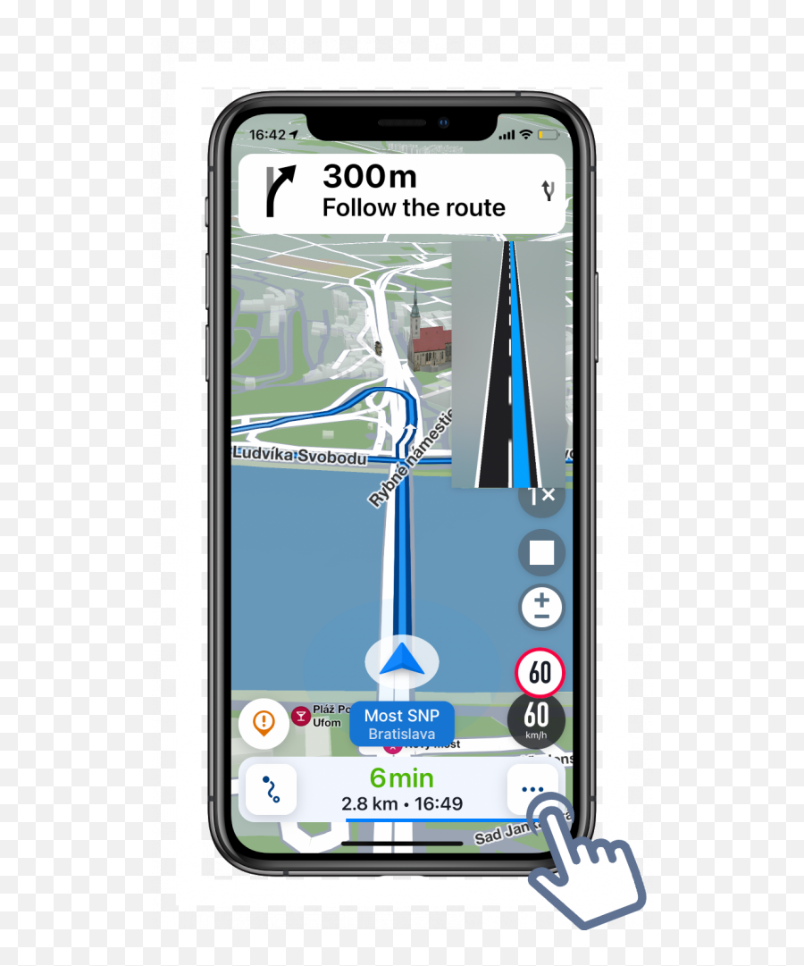 Head Up Display - New Sygic Gps Navigation For Ios 20x Smart Device Png,Mobile Menu Icon