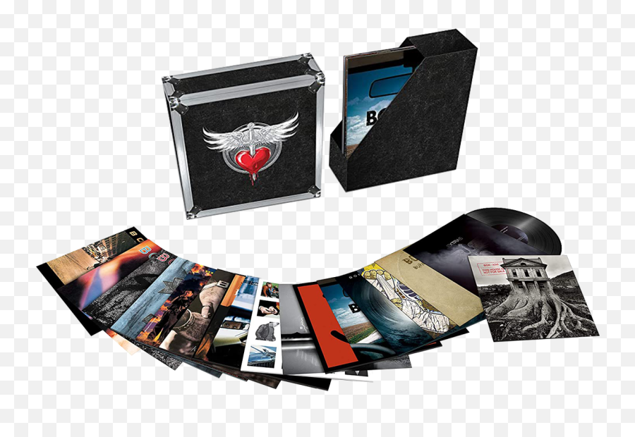 The Albums 17lp Box Set - Bon Jovi Vinyl Box Set Png,Parkzone Icon A5 Crash