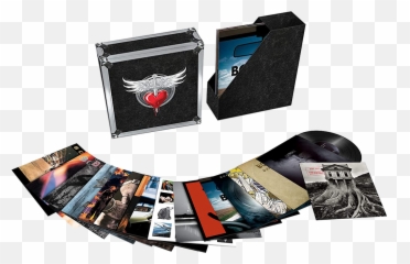 The Albums 17lp Box Set - Bon Jovi Vinyl png