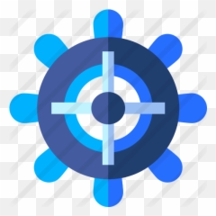 Ship Wheel - Free transportation icons Circle png