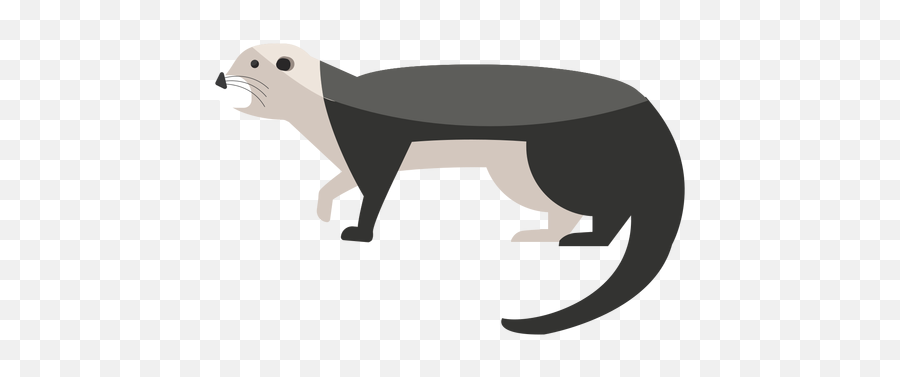 Sea Otter Walking Flat Transparent Png U0026 Svg Vector - Animal Figure,Weasel Icon