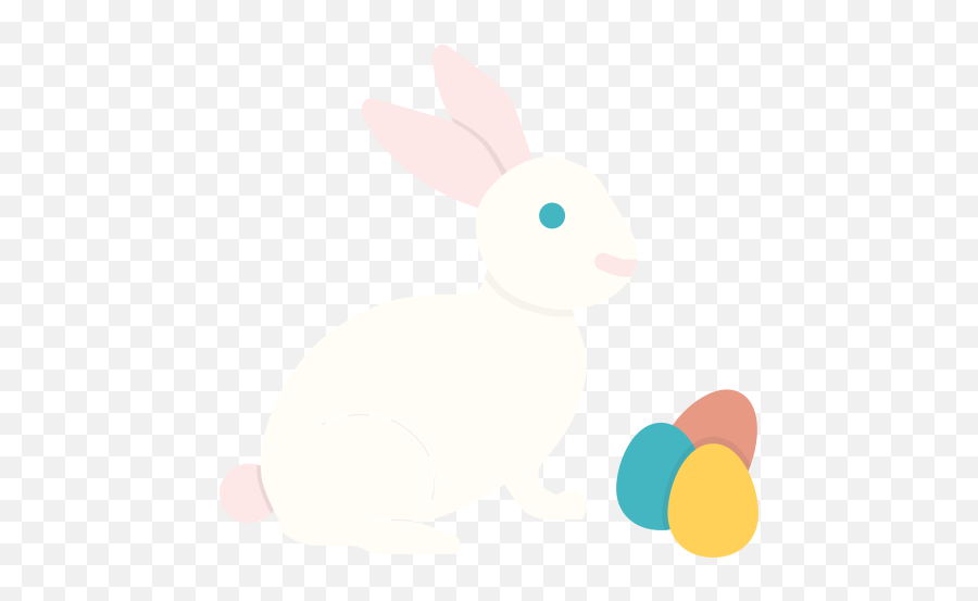 Bunny Rabbit Easter Eggs Paschal Play Free Icon - Icon Animal Figure Png,Easter Buddy Icon
