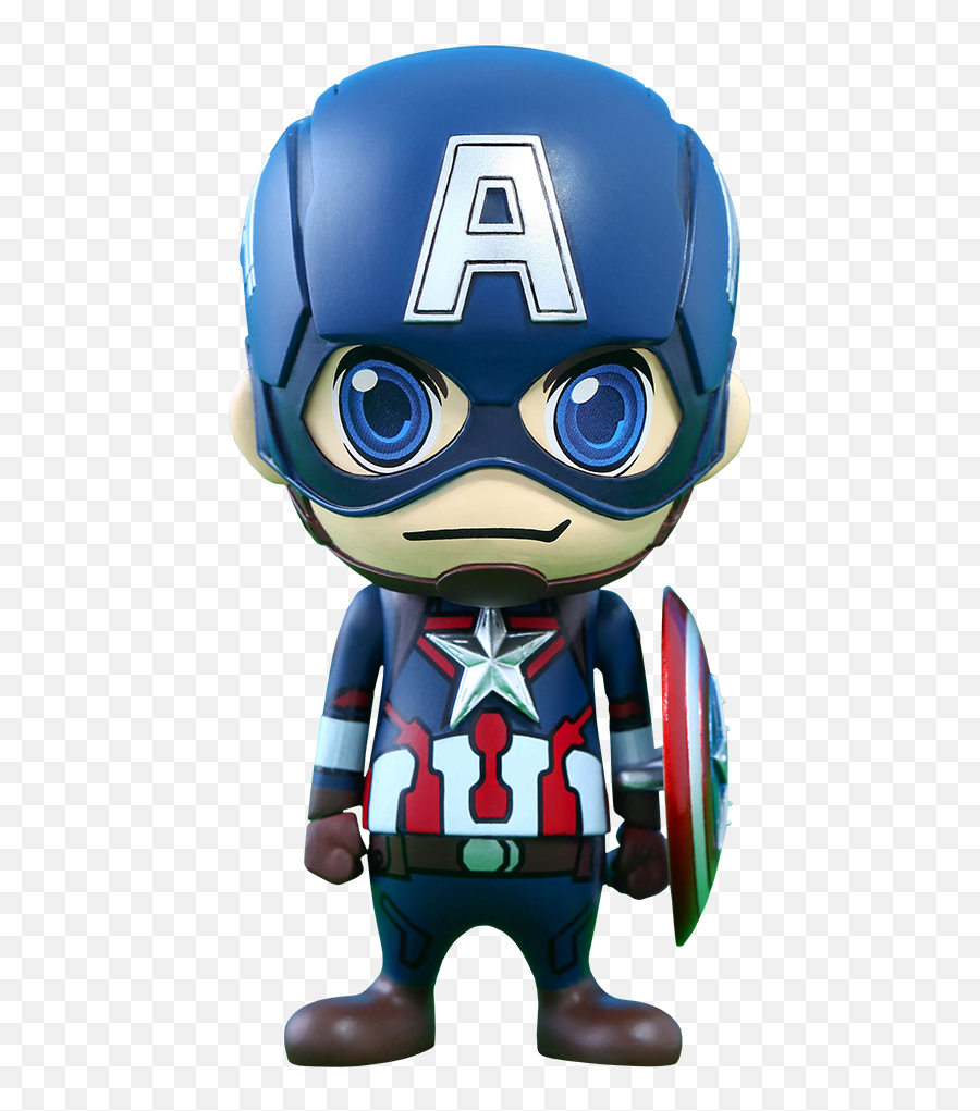 Download Hd Capitan America Baby Png - Hot Toys Cosbaby Baby Captain America Marvel,Capitan America Logo