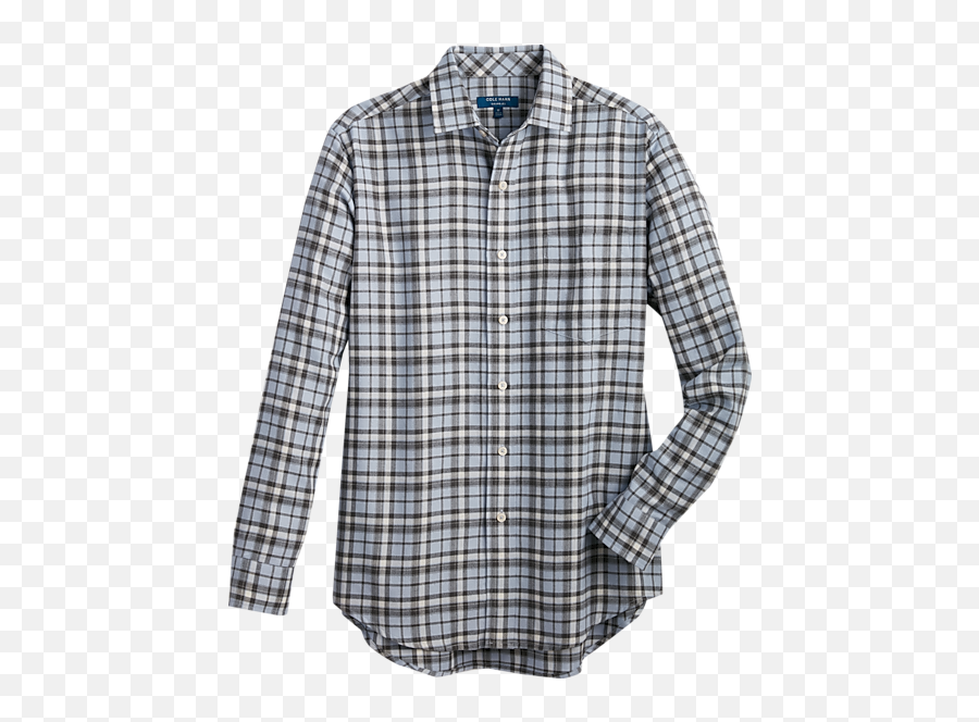 Cole Haan Grandøs Light Blue Plaid Sport Shirt - Menu0027s Long Sleeve Png,Jcrew Icon Trench