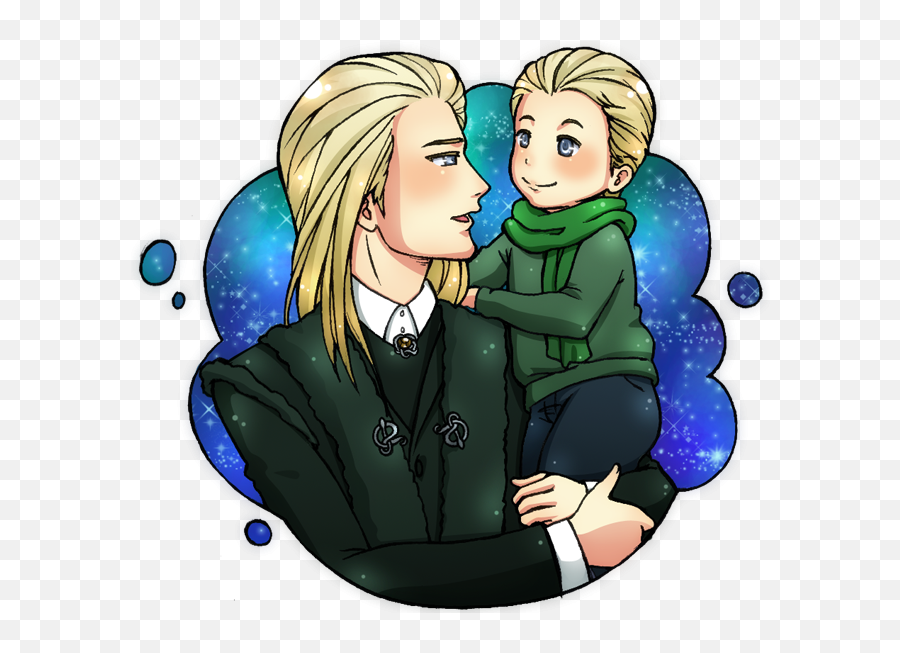 Lucius Malfoy And Draco - Harry Potter X Lucius Malfoy Png,Draco Png
