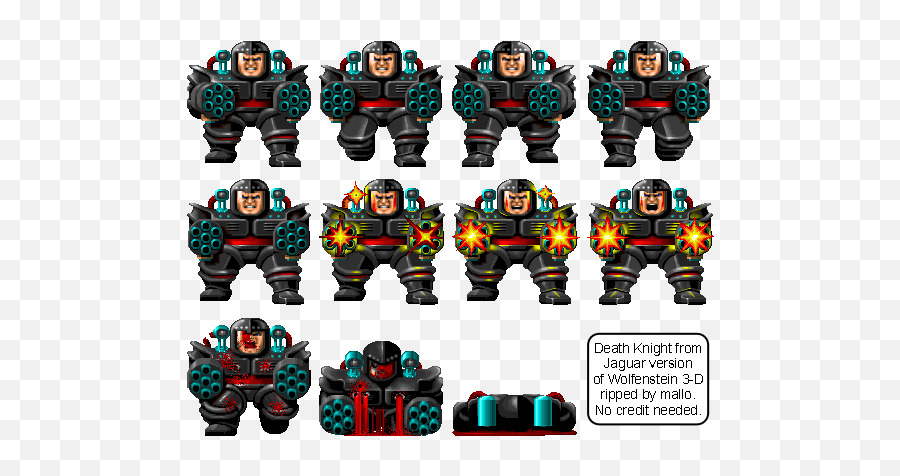 Jaguar - Wolfenstein 3d Death Knight The Spriters Resource Wolfenstein 3d Jaguar Png,Death Knight Icon