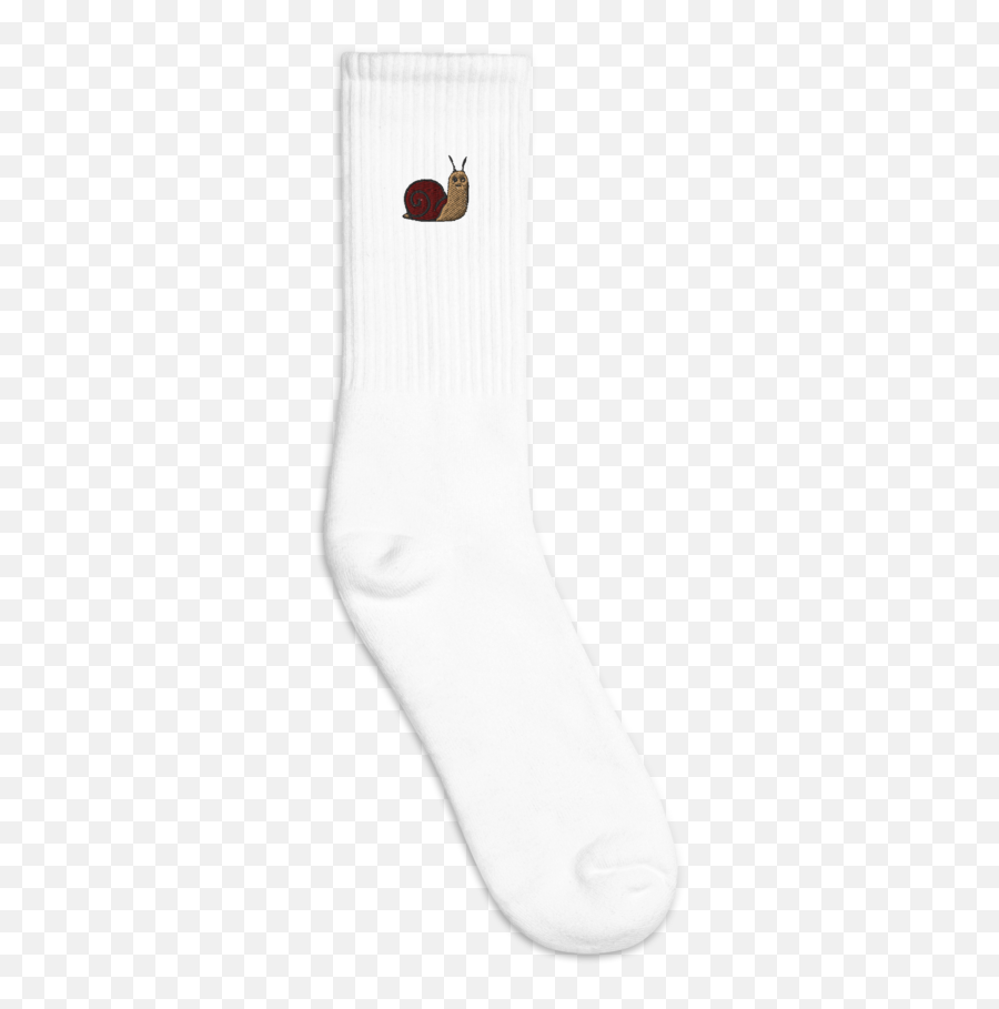 Death Snail Embroidered Crew Socks - Solid Png,L Death Note Icon